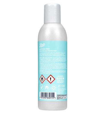 Boots Acetone Free Nail Polish Remover 200ml