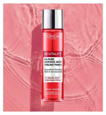 L’Oreal Paris 5% Glycolic Acid Peeling Toner 180ml