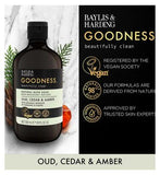 Baylis & Harding Goodness Oud, Cedar & Amber Bath Soak 500ml