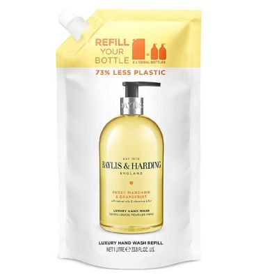 Baylis & Harding Signature Sweet Mandarin & Grapefruit Hand Wash 1 Litre Refill
