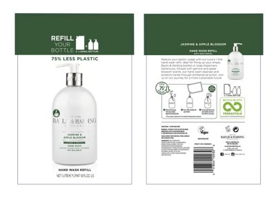 Baylis & Harding Signature Jasmine & Apple Blossom Anti-Bacterial Hand Wash 1 Litre Refill