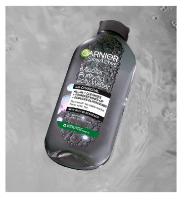 Garnier Purifying Micellar Jelly Water With Charcoal & Salicylic Acid, 400ml