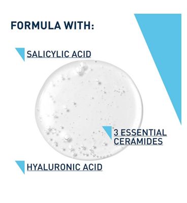 CeraVe SA Smoothing Cleanser with Salicylic Acid for Dry, Rough & Bumpy Skin 473ml