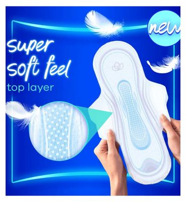 Always Ultra Sanitary Towels Long Plus (Size 3) With Wings 9 Pads, Super Absorbent And Ultra Thin, For Menstrual Periods