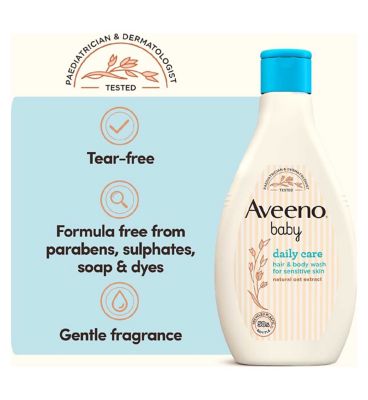 AVEENO® Baby Daily Care Hair and Body Wash, 250ml