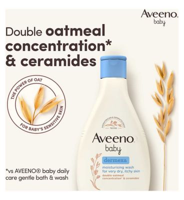 AVEENO® Baby Dermexa Moisturising Wash, 250ml