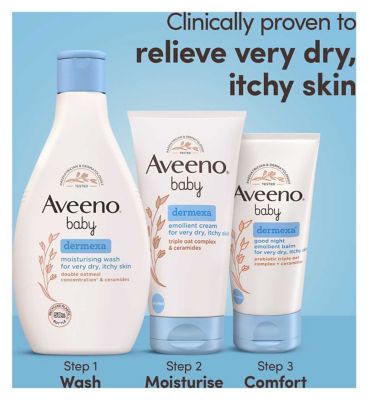 AVEENO® Baby Dermexa Moisturising Wash, 250ml