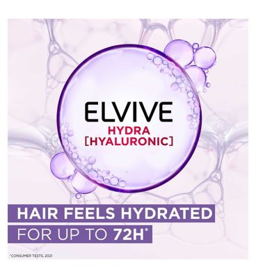 L'Oreal Paris Elvive Hydra Hyaluronic 2% Hair Serum with Hyaluronic Acid for Dry Hair