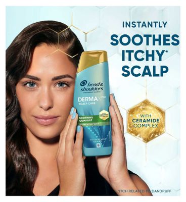 Head & Shoulders DERMAXPRO Soothing Anti Dandruff Dry Itchy Scalp Shampoo 300ml