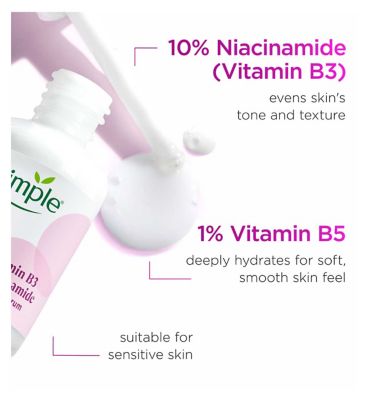 Simple Booster Serum 10% Niacinamide (Vitamin B3) 30ml