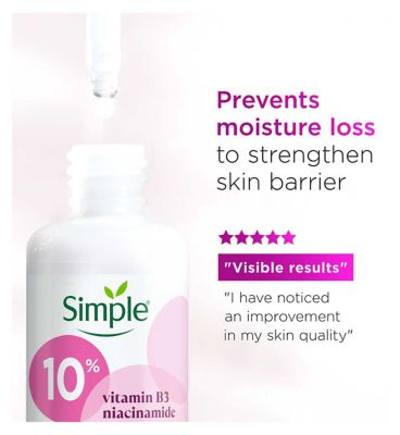 Simple Booster Serum 10% Niacinamide (Vitamin B3) 30ml