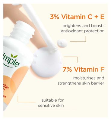Simple Booster Serum 10% Vitamin C+E+F 30ml