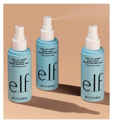 e.l.f. Stay All Night Blue Light Micro-Fine Setting Mist 80ml