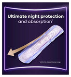 Always Discreet Incontinence Pads Plus Women Ultimate Night x12