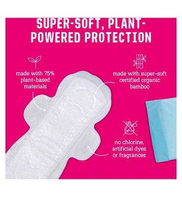 FLO Bamboo Night Pads (14 pads)