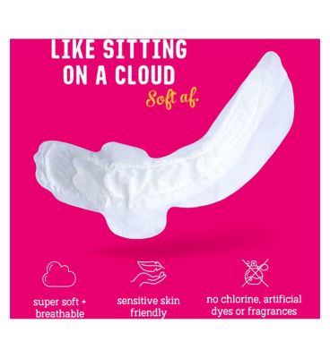 FLO Bamboo Ultra-Long Pads (10 pads)