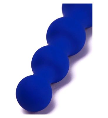 Ann Summers Silicone Vibrating Anal Beads Blue