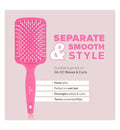 Lee Stafford Curls Wide Pin Paddle Brush