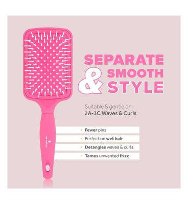 Lee Stafford Curls Wide Pin Paddle Brush