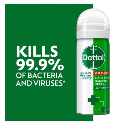 Dettol Hand and Surface Sanitiser Spray 50ml