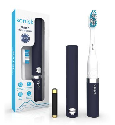 Sonisk Pulse Battery Powered Toothbrush - Matte Black