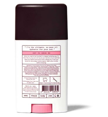Frank Body Glide 'N' Go body oil stick 70g