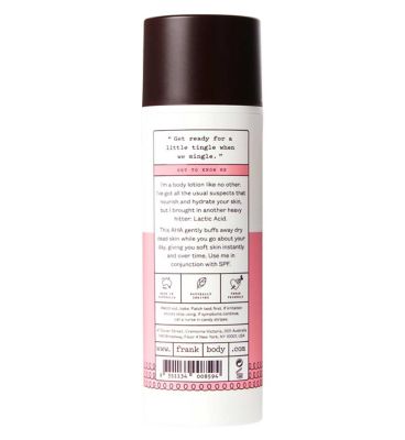 Frank Body Smoothing AHA Body Lotion 140ml