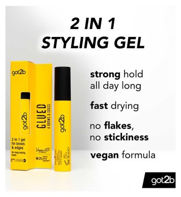 got2b Glued 4 Brows & Edges 2in1 Gel 16ml