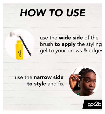 got2b Glued 4 Brows & Edges 2in1 Gel 16ml