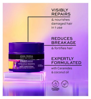 John Frieda Frizz Ease Miraculous Recovery deep conditioner hair mask 250ml