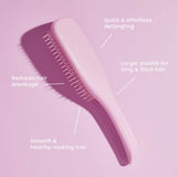 Tangle Teezer The Large Wet Detangler Hairbrush Pebble  Grey Kiss