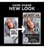 L'Oreal Paris Preference Vivids Permanent Hair Dye, Intense Luminous Colour, Silver Grey 10.11