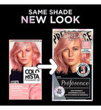 L'Oreal Paris Preference Vivids Permanent Hair Dye, Intense Luminous Colour, Rose Gold 9.213
