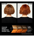 L'Oreal Paris Preference Vivids Permanent Hair Dye, Intense Luminous Colour, Copper 7.43