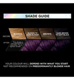 L'Oreal Paris Preference Vivids Permanent Hair Dye, Intense Luminous Colour, Magnetic Plum 3.16