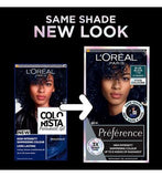 L'Oreal Paris Preference Vivids Permanent Hair Dye, Intense Luminous Colour, Blue Black 1.102