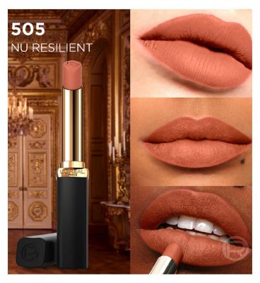 L'Oreal Paris Color Riche Intense Volume Matte, 16hr volumizing matte lipstick