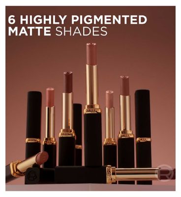 L'Oreal Paris Color Riche Intense Volume Matte, 16hr volumizing matte lipstick