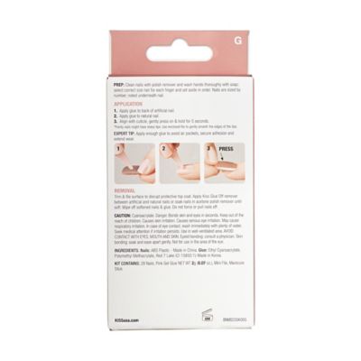 Kiss Bare But Better Nails Nude Nude