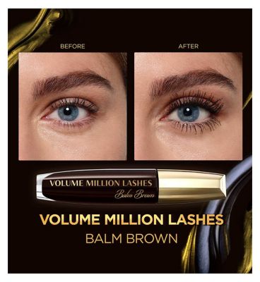 L’Oreal Paris Volume Million Lashes Balm Brown Volumising Mascara
