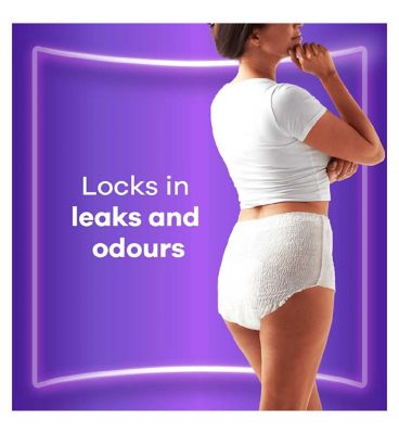 Always Discreet Underwear Incontinence Pants Women Plus L X8