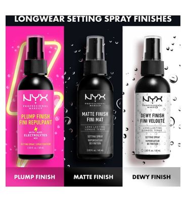 NYX Professional Makeup Pump Right Back Setting Spray