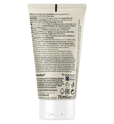 NIVEA MEN Sensitive Pro Menmalist Face Cream 75ml