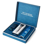 Harry’s Men’s Chrome Gift Set with 3 Razor Blades + Shave Gel