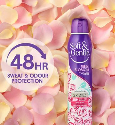 Soft & Gentle Fresh Blossom Anti-Perspirant Spray 250ml