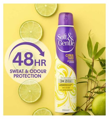 Soft & Gentle Citrus Twist Anti-Perspirant Spray 250ml