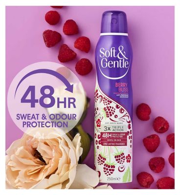 Soft & Gentle Berry Bliss Anti-Perspirant Spray 250ml