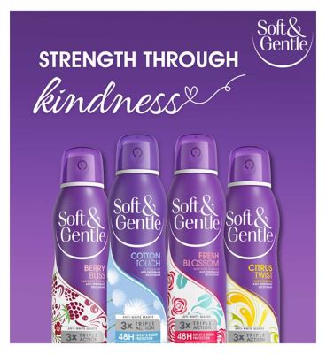 Soft & Gentle Berry Bliss Anti-Perspirant Spray 250ml