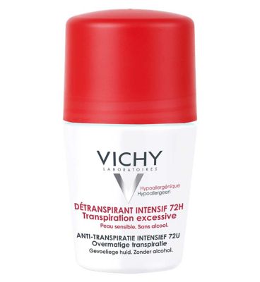 Vichy 72HR Stress Resist Roll-On Anti-Perspirant for sensitive skin 50ml