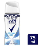 Sure Cotton Dry Nonstop Protection Compressed Antiperspirant Aerosol 75ml